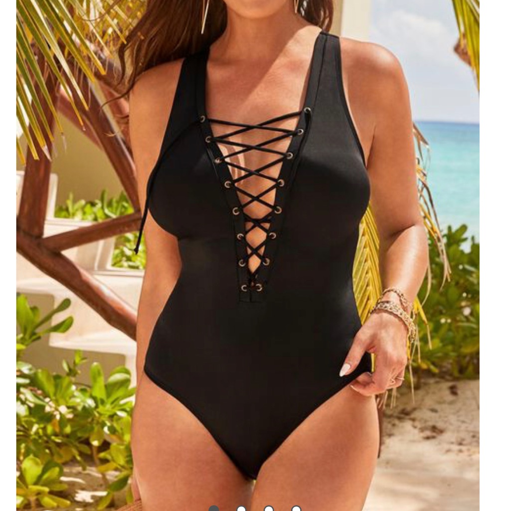 Size 22 Swimsuit. Brand New. Not Returnable So That Is Why It Is Up For Sale.